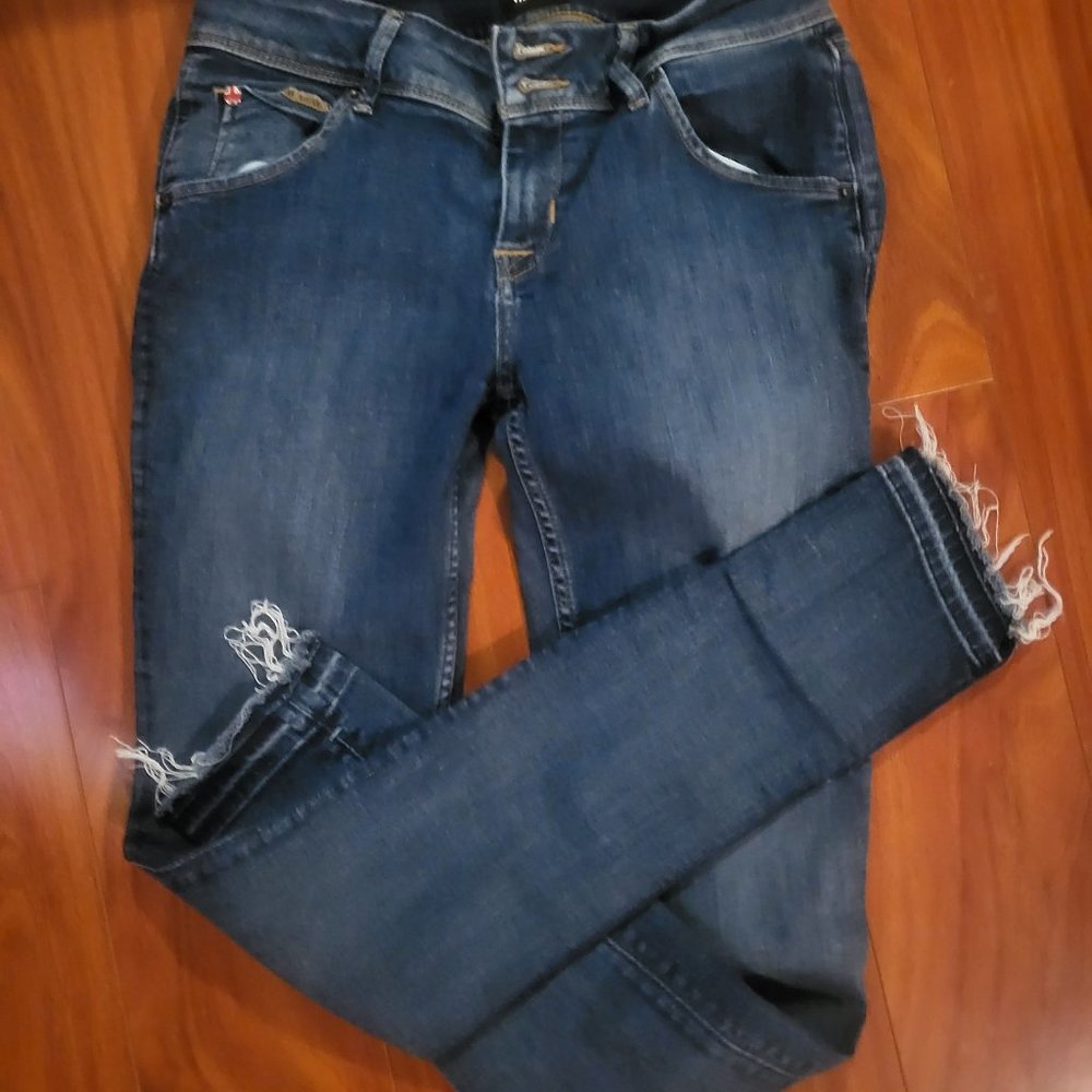Hudson Jeans flap pocket Collin Skinny
